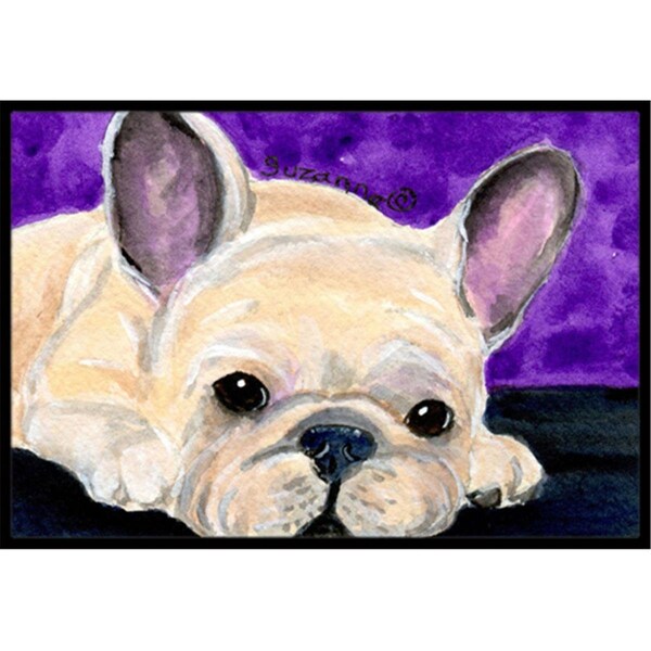 Jensendistributionservices 18 x 27 in. French Bulldog Indoor & Outdoor Doormat MI2549556 - main